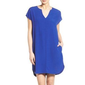 Madewell Morningside Blue Tunic Shift Minimalist